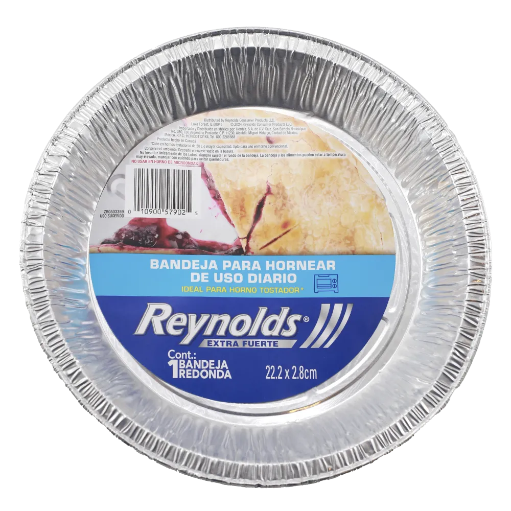 Charola Foil Redonda Reynolds 1 Pz