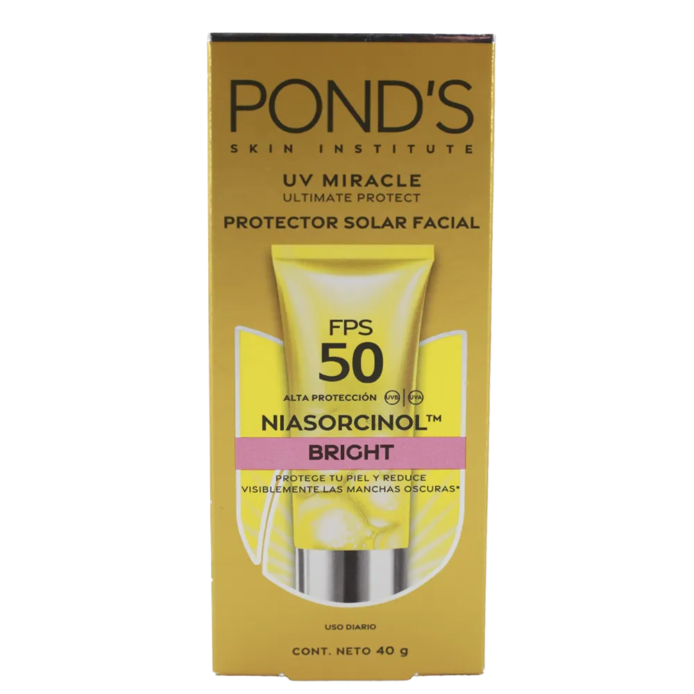 PROTECTOR SOLAR FACIAL BRIGHT POND'S 40 GRAMOS