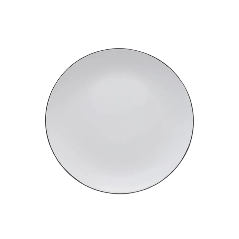 PLATO ENSALADERO DE CERMICA BLANCO CHEFMAKER 1 PIEZA