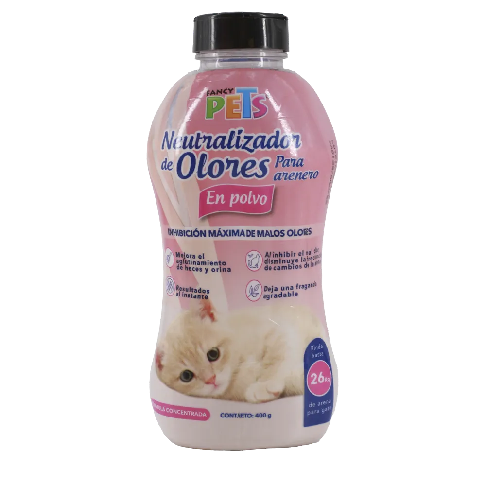 Neutralizador De Olores Para Arenero Fancy Pets 400 g