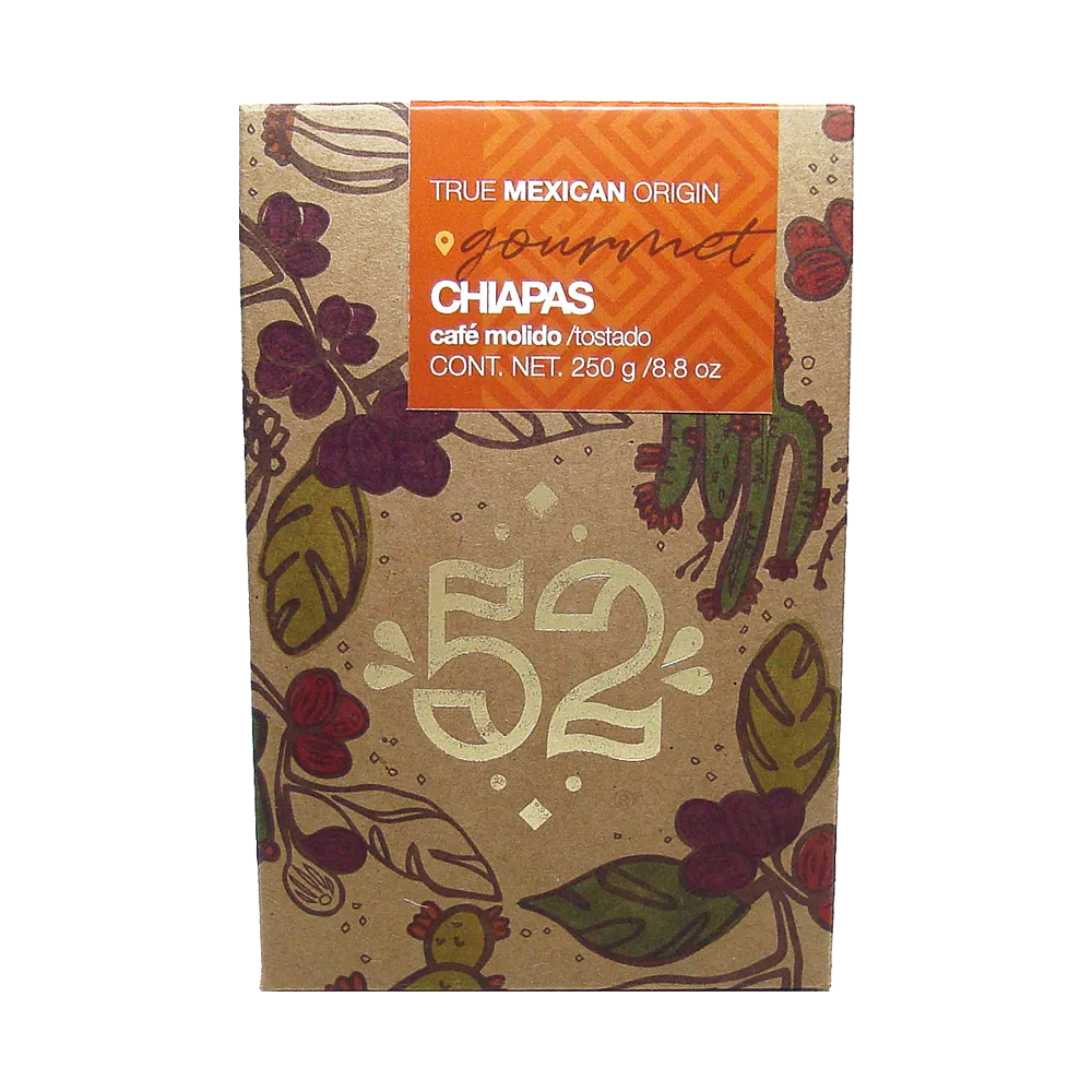 CAFE TOSTADO MOLIDO GOURMET 52 250 GRAMOS