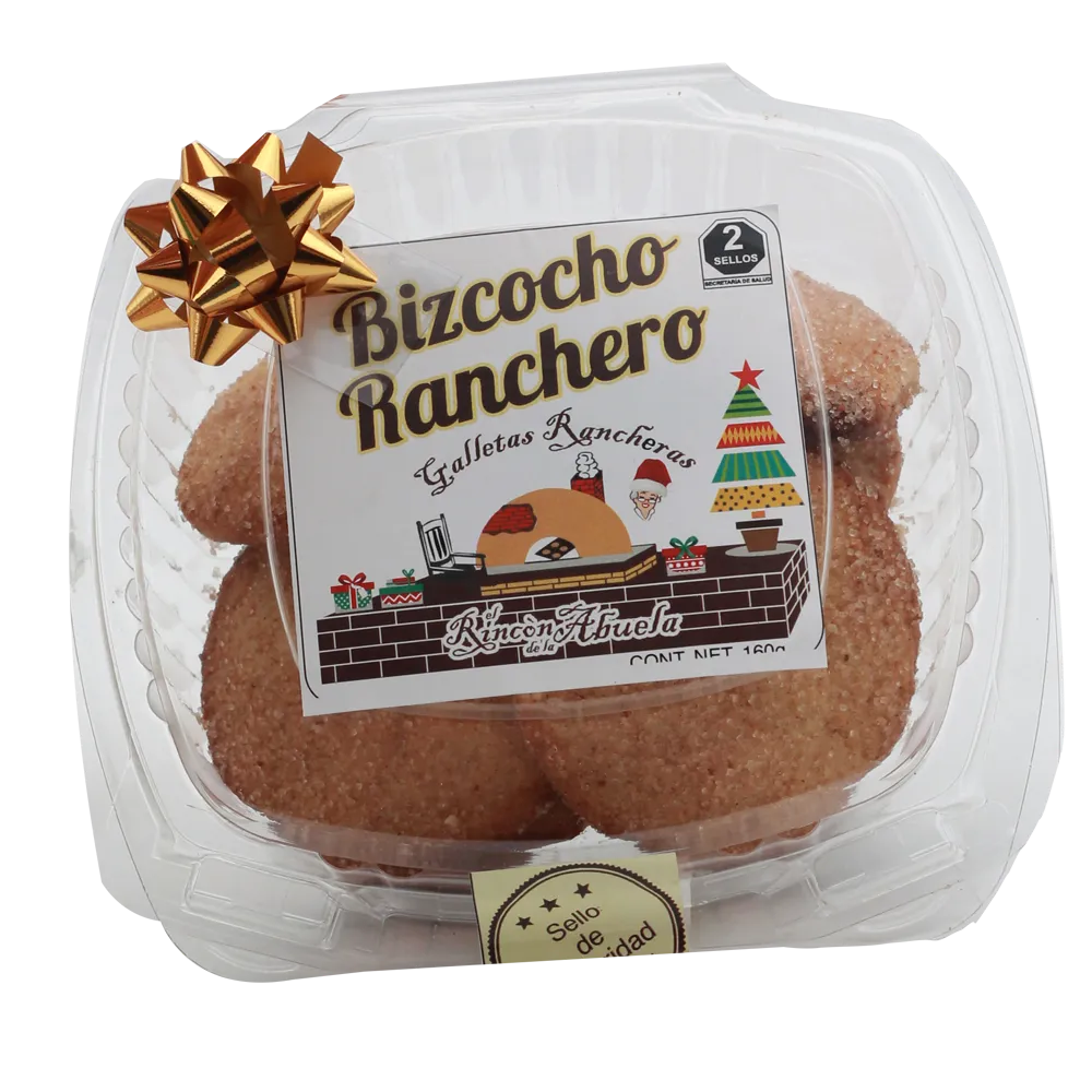 Domo Bizcocho Ranchero 8Pz Rincon Abuela 160 g