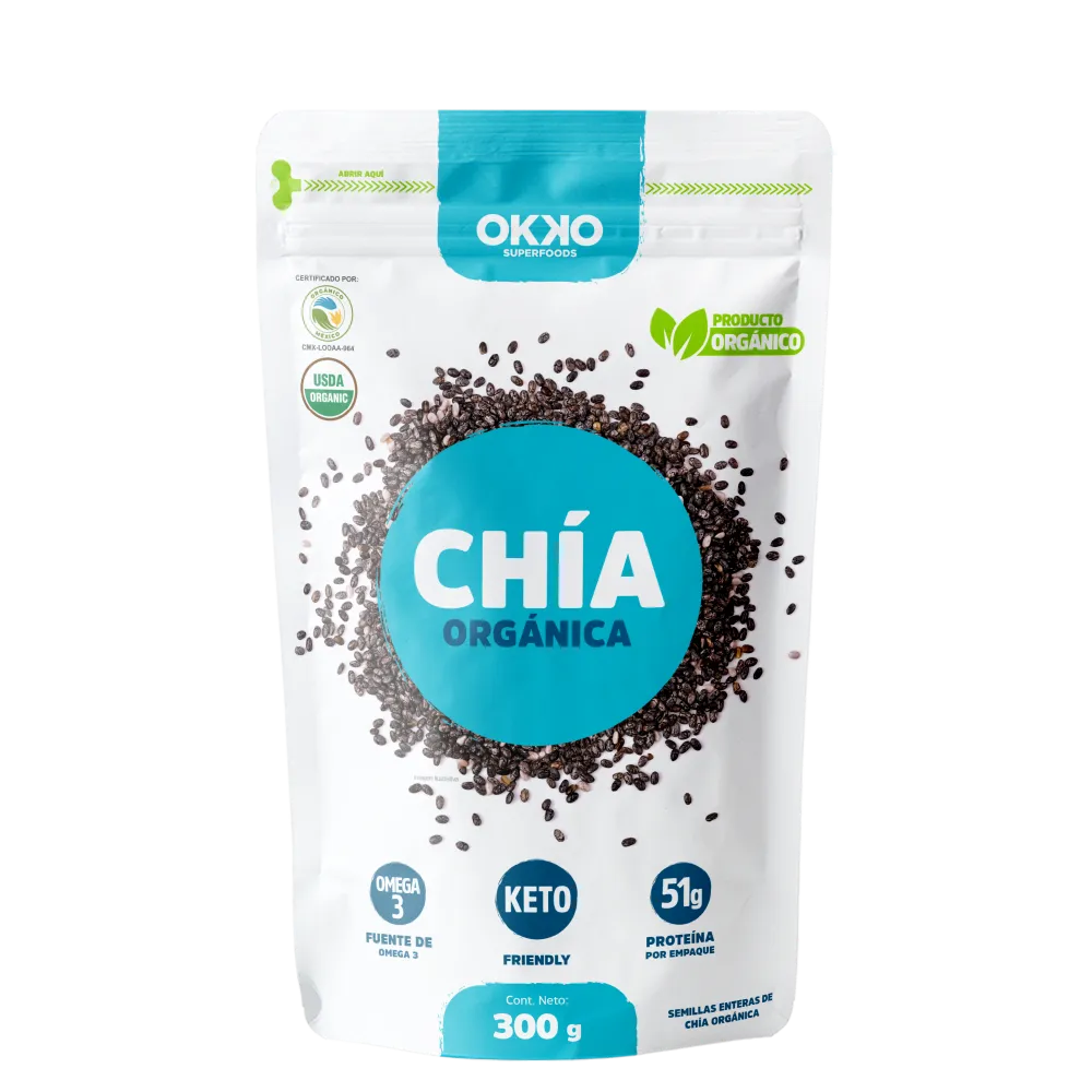 CHIA ORGANICA OKKO 300 GRAMOS