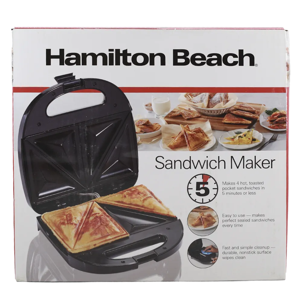 SANDWICHERA HAMILTON BEACH 1 PIEZA