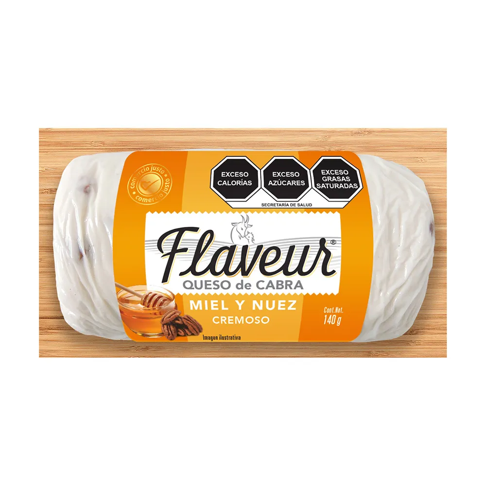 Queso Cabra Fresco Miel Y Nuez Flaveur 140 Gr