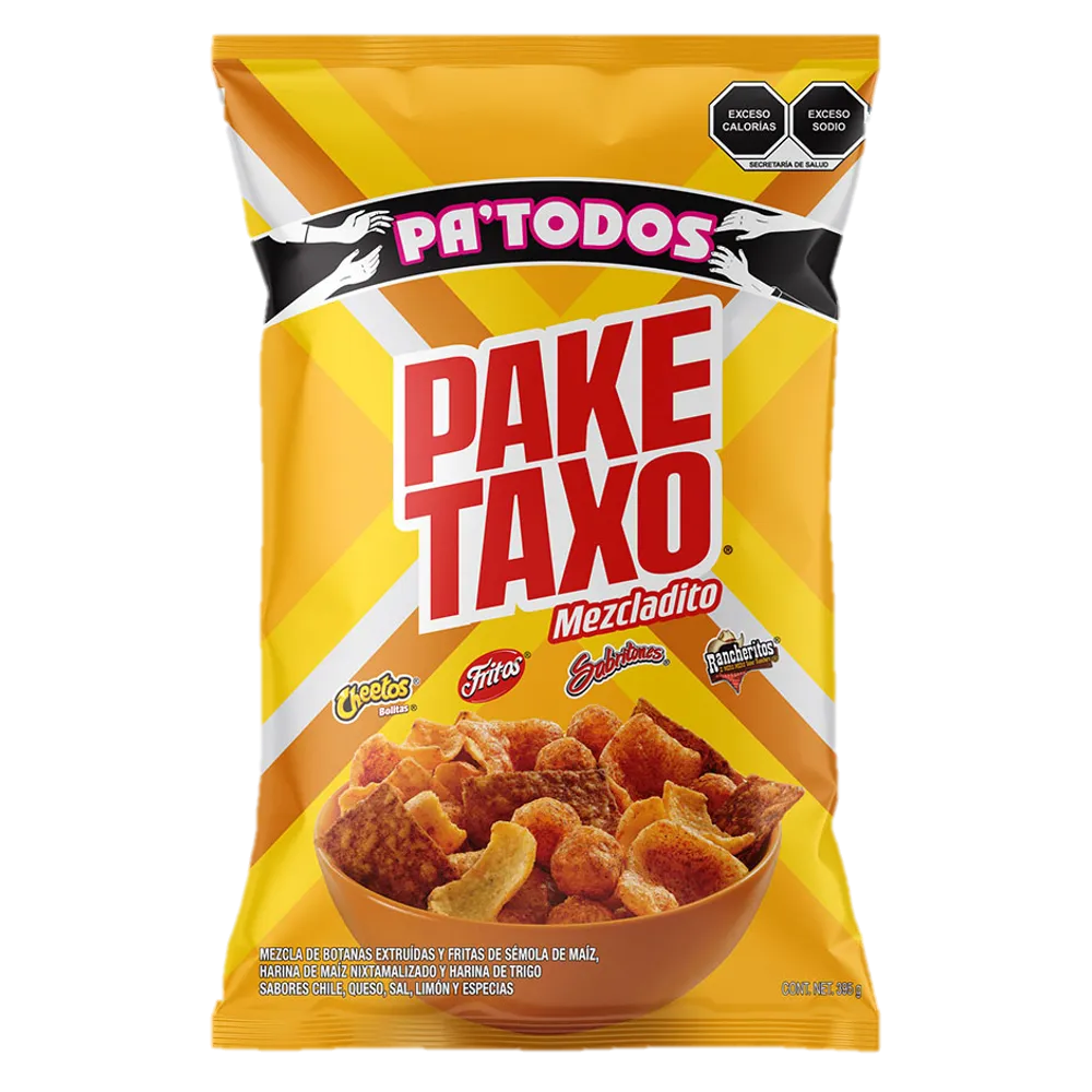 PAKETAXO PA TODOS MEZCLADITO PAKETAXO 395 GRAMOS