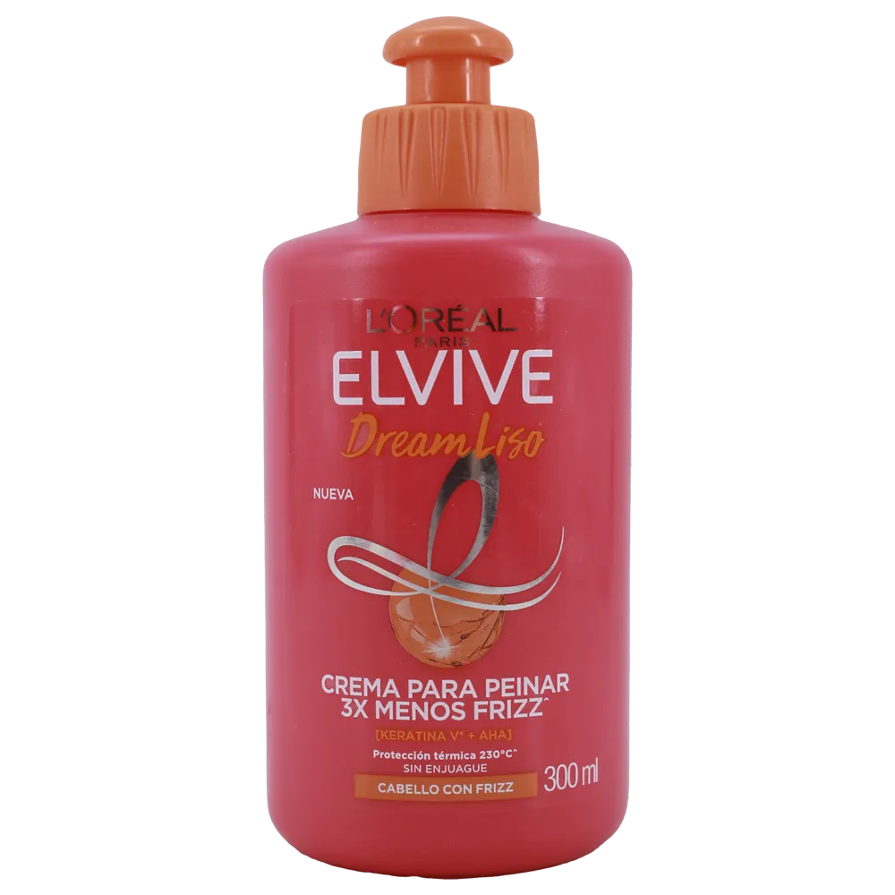CREMA PARA PEINAR DREAM LISO ELVIVE 300 MILILI