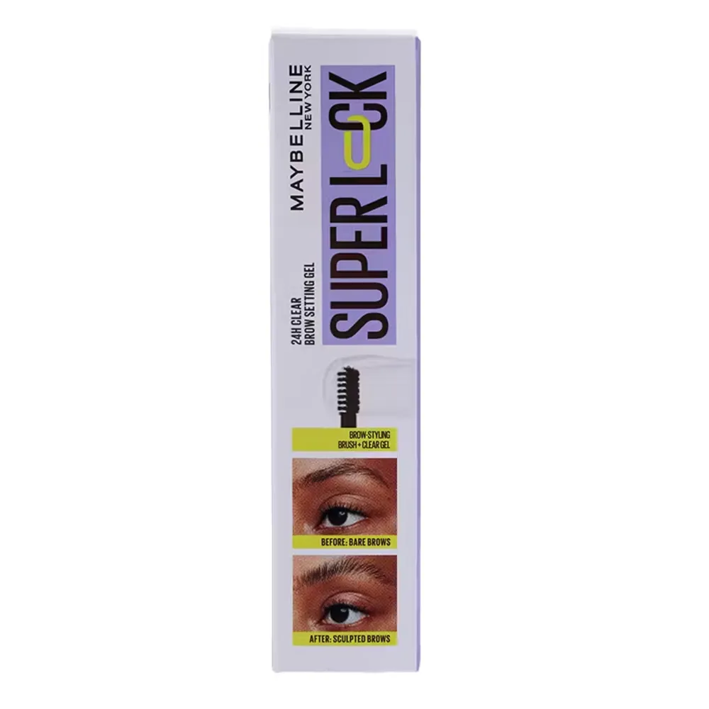 GEL PARA CEJAS SUPER LOCK CLEAR TRANSPARENTE MAYBELLINE 1 PIEZA