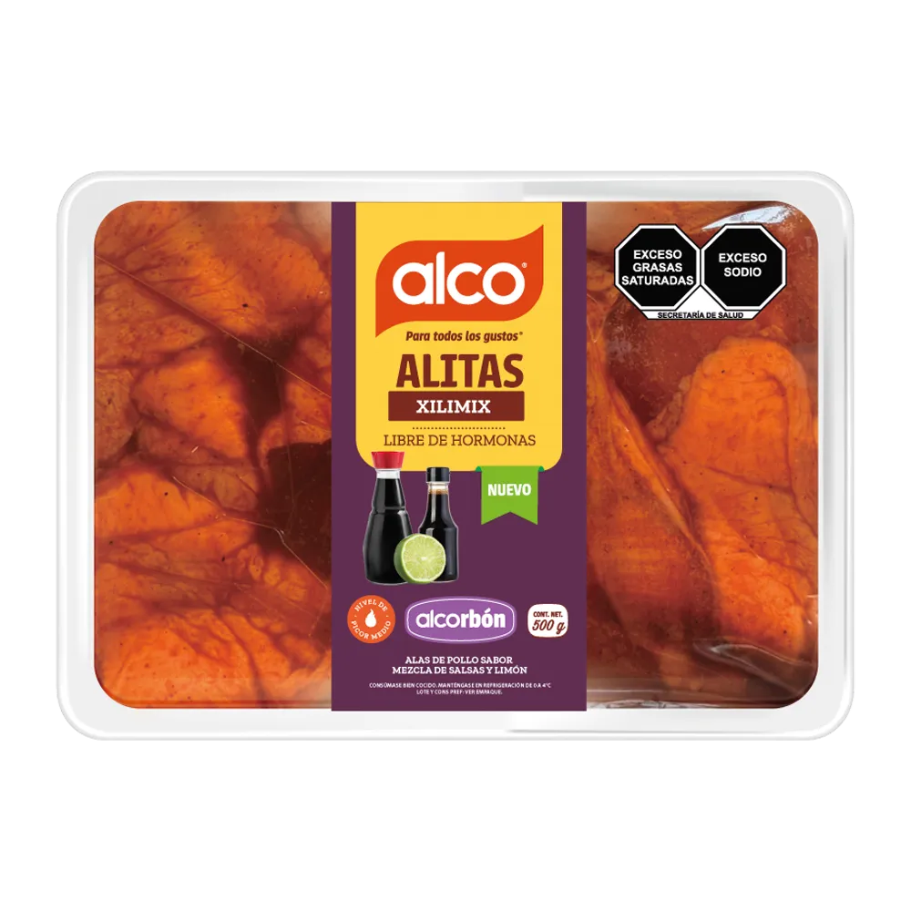 ALA DE POLLO XILIMIX ALCO 500 GRAMOS