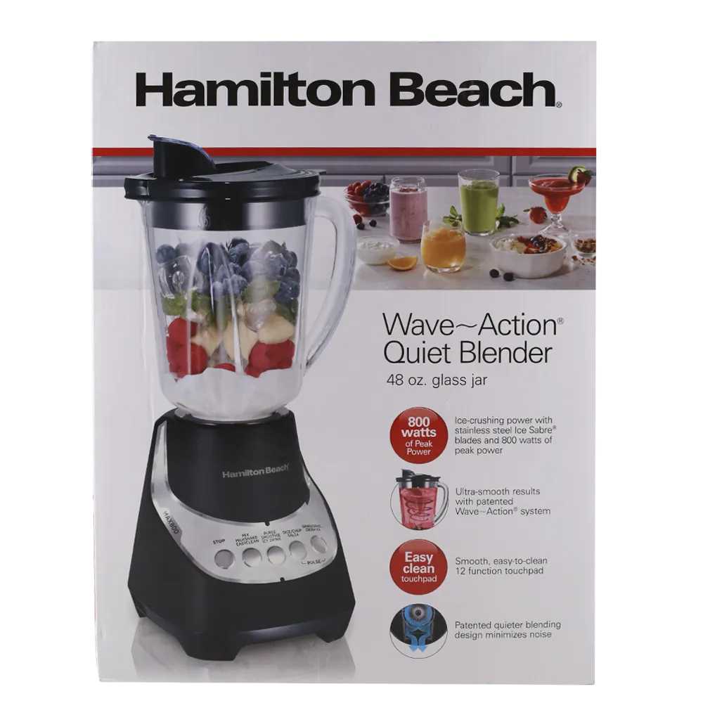 LICUADORA SILENCIOSA WAVE ACTION HAMILTON BEACH 1 PIEZA