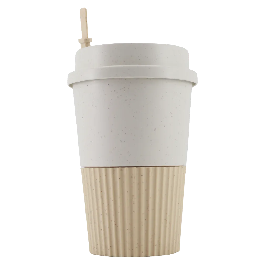 VASO PARA CAFE BEIGE CHEFMAKER 1 PIEZA
