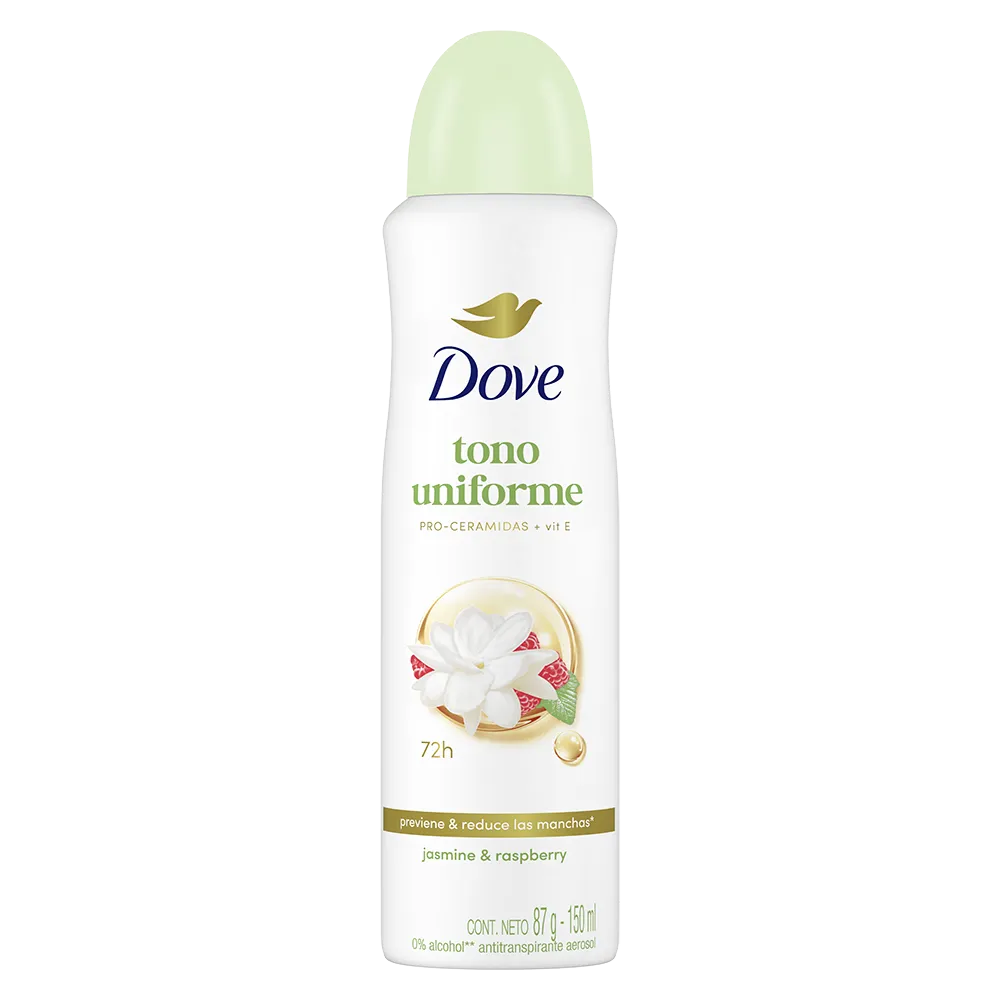 ANTITRANSPIRANTE AEROSOL RASPBERRY & JASMINE DOVE 150 MILILI