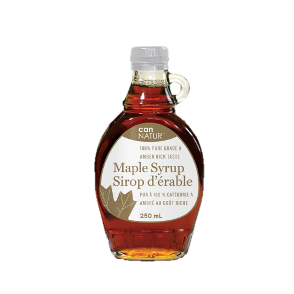 JARABE DE MAPLE GRADO A ORGANICA CANNATUR 250 MILILI
