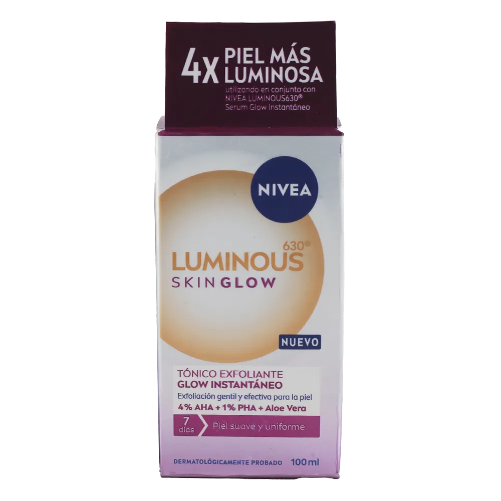 TONICO EXFOLIANTE SKIN GLOW NIVEA 100 MILILI