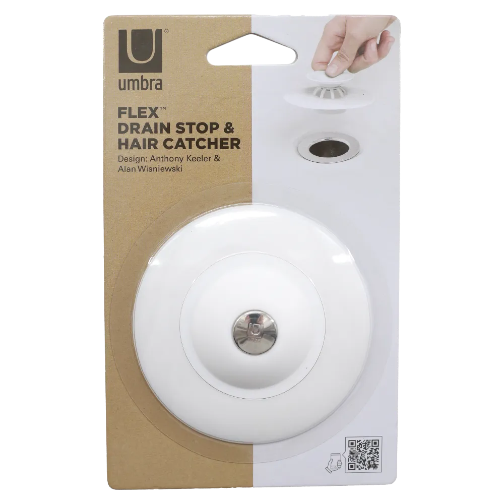 ATRAPACABELLOS FLEX BLANCO UMBRA 1 PIEZA