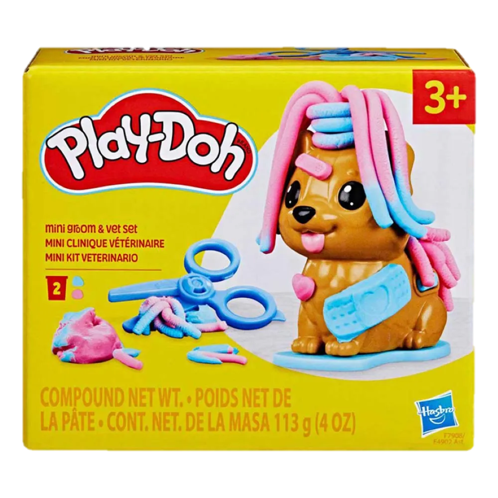 PD MINI GROOM N VET SET PLAY DOH 1 PIEZA