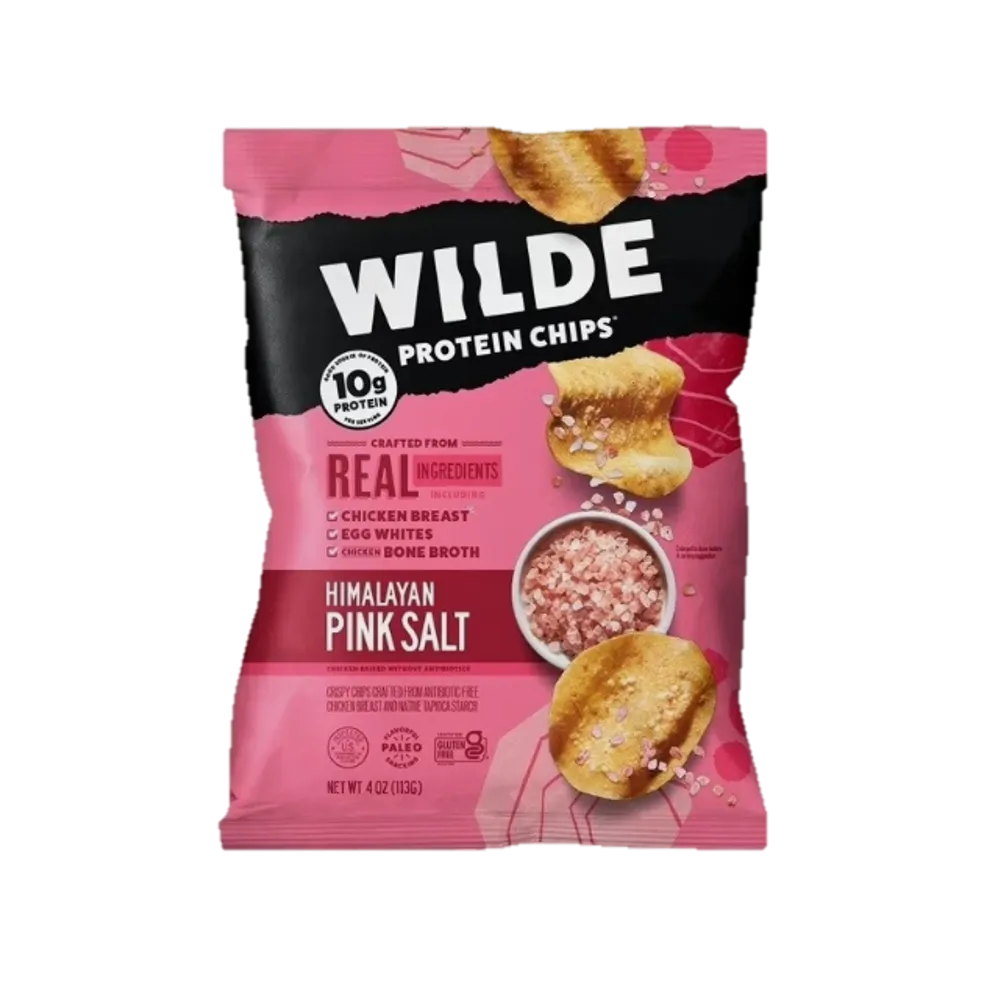 PAPITAS CON PROTEINA SABOR SAL DEL HIMALAYA WILDE 1.31 ONZAS