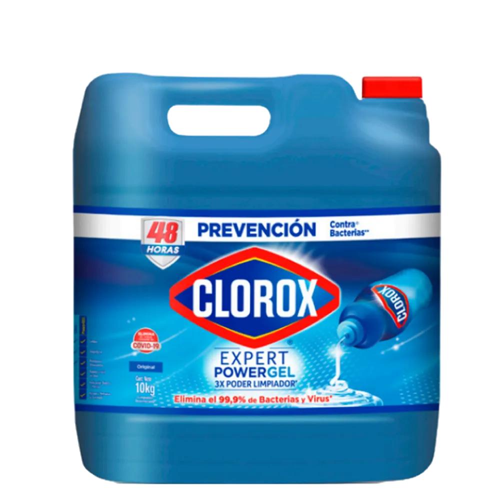 Blanqueador power gel Clorox 10 lt