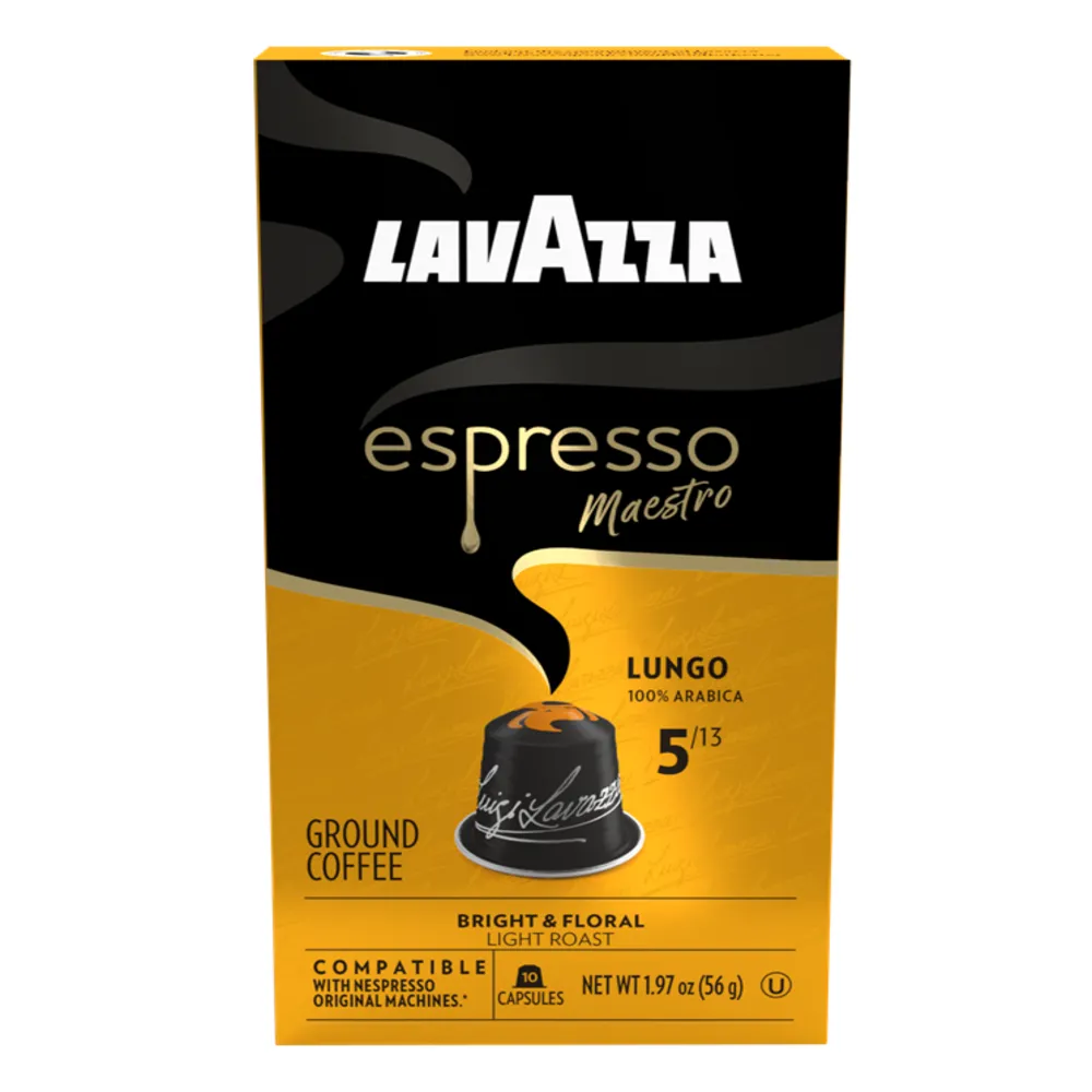 CAPSULAS DE CAFE ESPRESSO MAESTRO LAVAZZA 10 CAPSULA