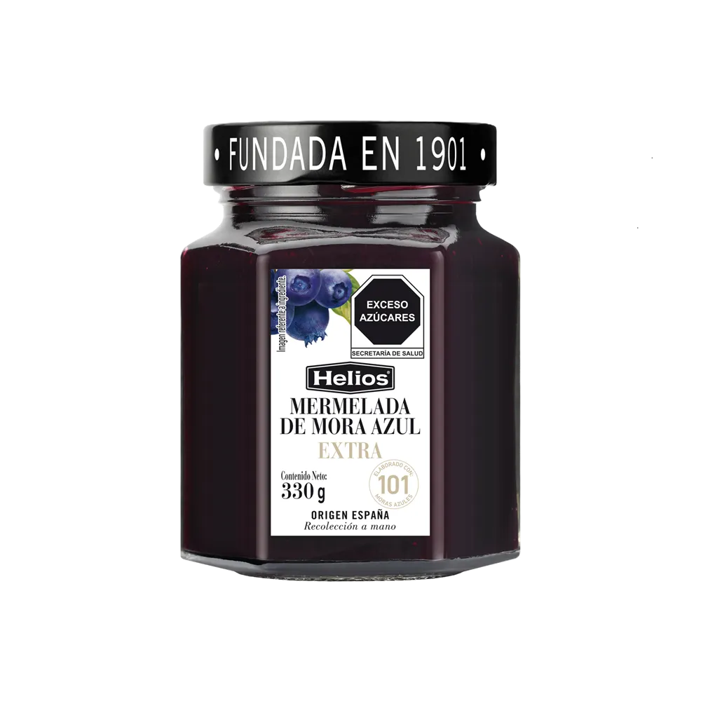 MERMELADA ARANDANDO MORA AZUL HELIOS 330 GRAMOS