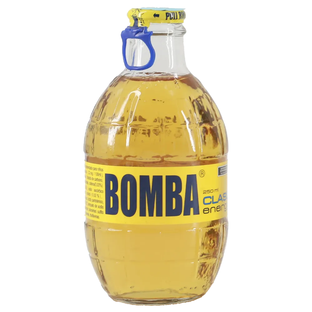 BEBIDA ENERGETIZANTE CLASSIC BOMBA ENERGY 250 MILILI