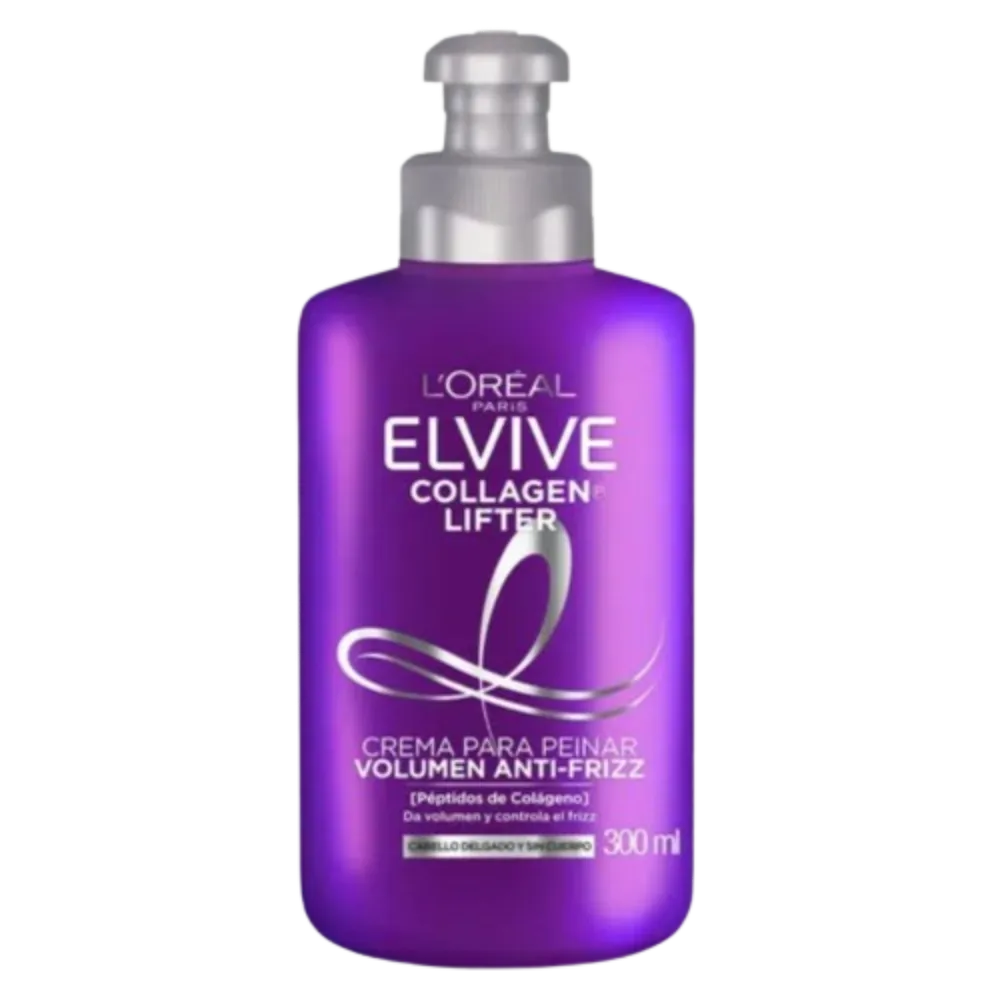 CREMA PARA PEINAR COLAGENO LIFTER ELVIVE 300 GRAMOS