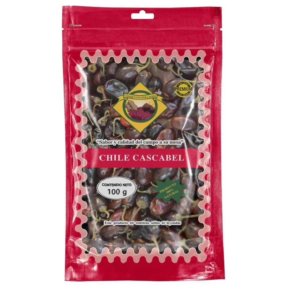 CHILE SECO CASCABEL MOBEE 100 GRAMOS