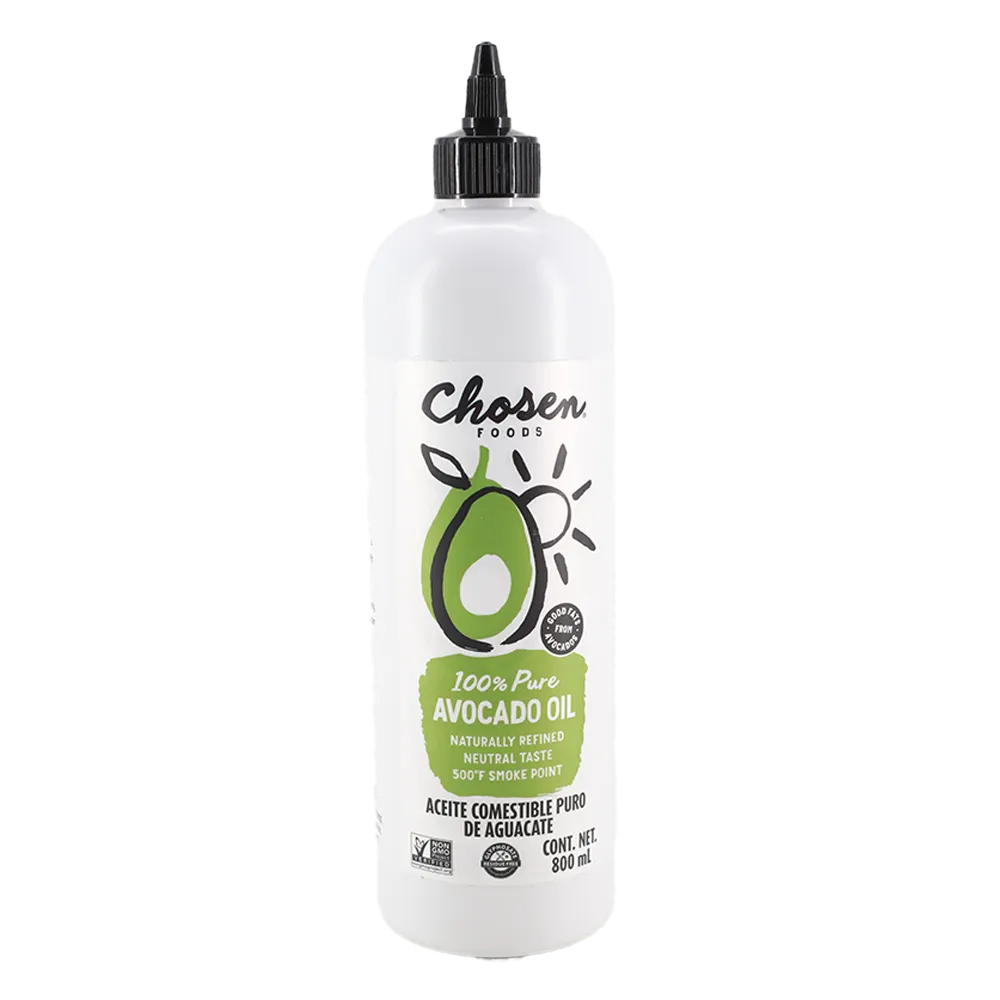 ACEITE DE AGUACATE SQUEEZE CHOSEN FOODS 800 MILILI