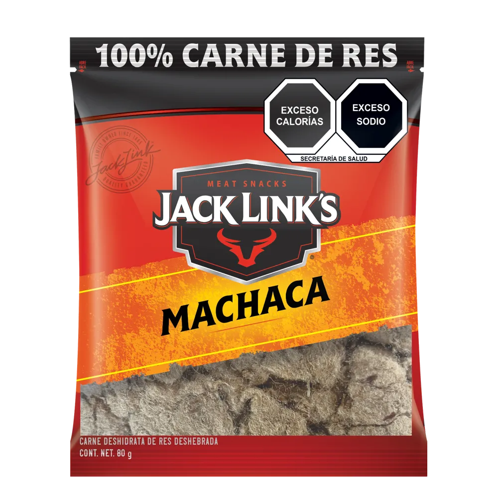 CARNE SECA MACHACA JACK LINK'S 80 GRAMOS