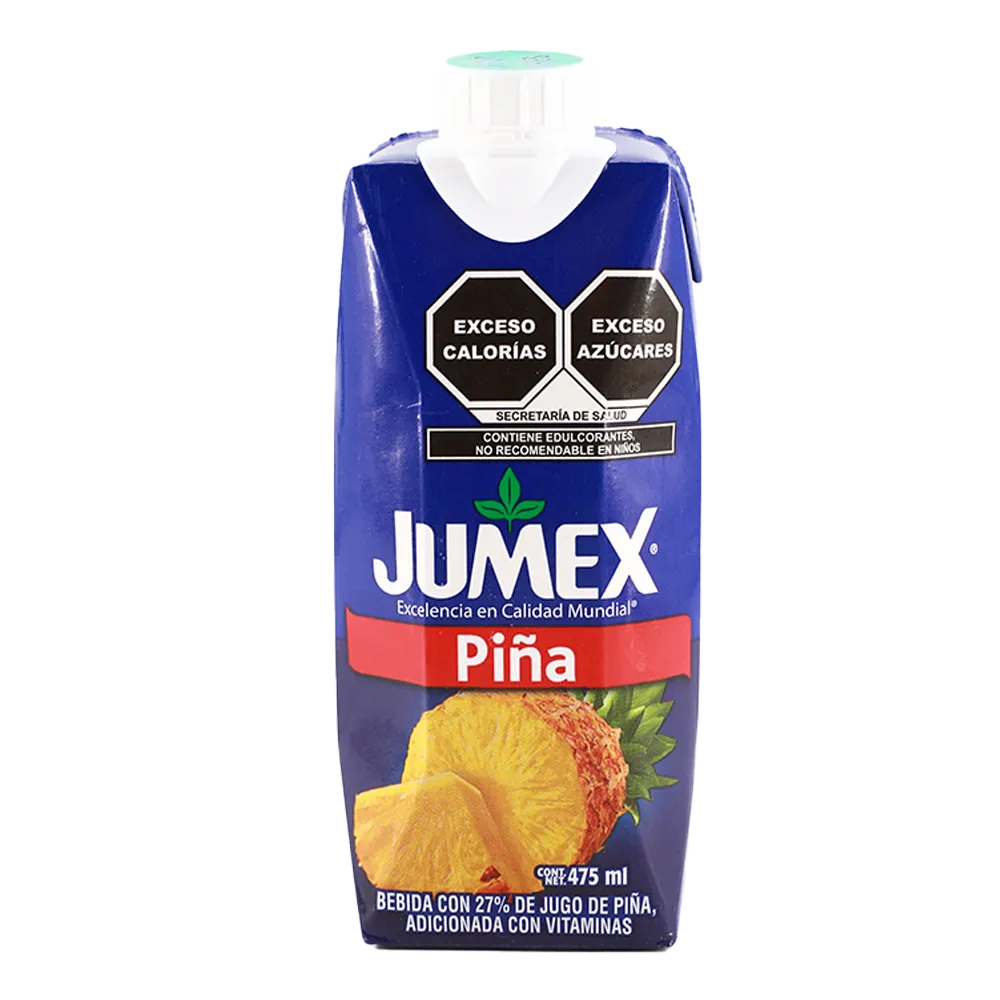 BEBIDA DE SABOR PIÑA JUMEX 475 MILILI