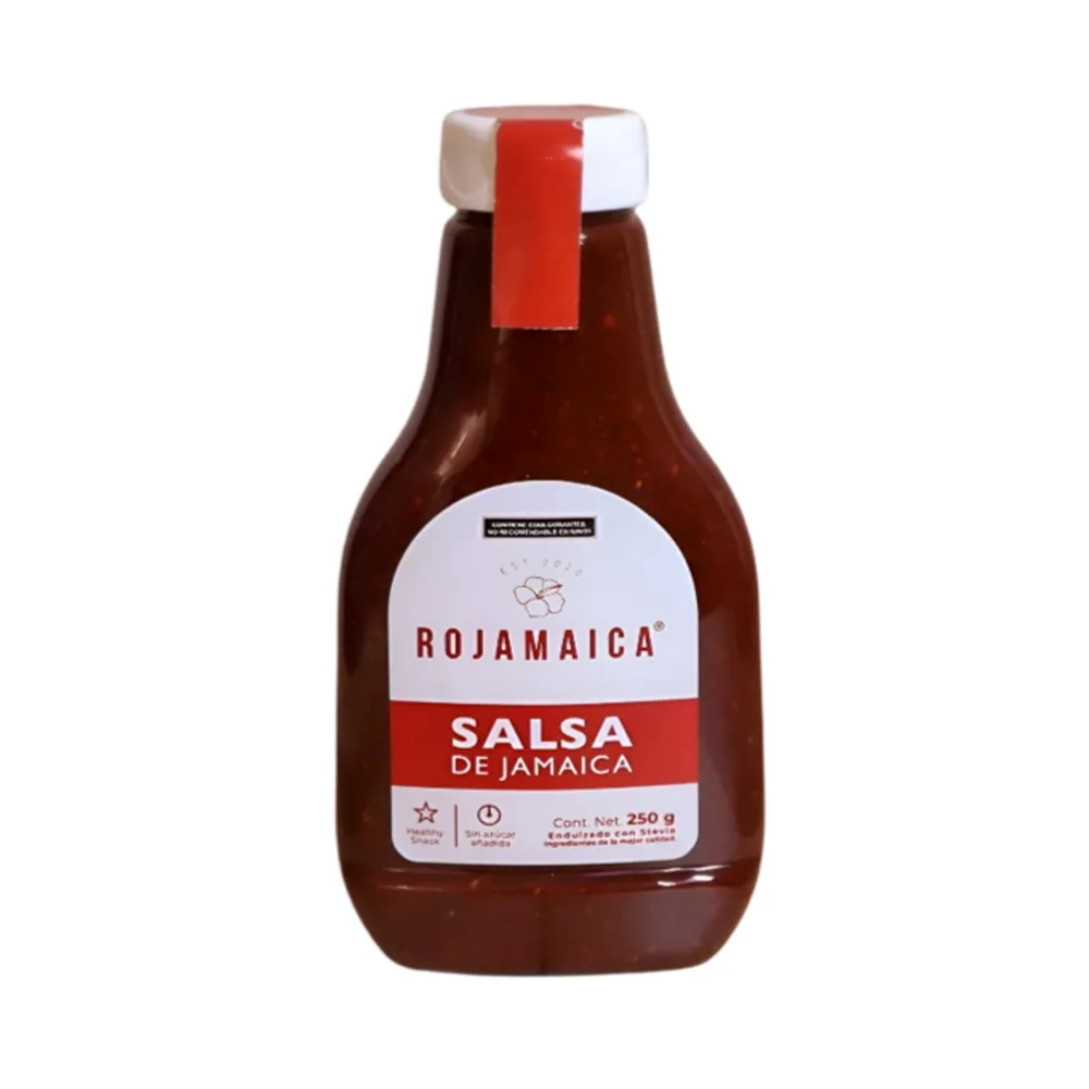 SALSA DE JAMAICA ENCHILADA ROJAMAICA 250 GRAMOS