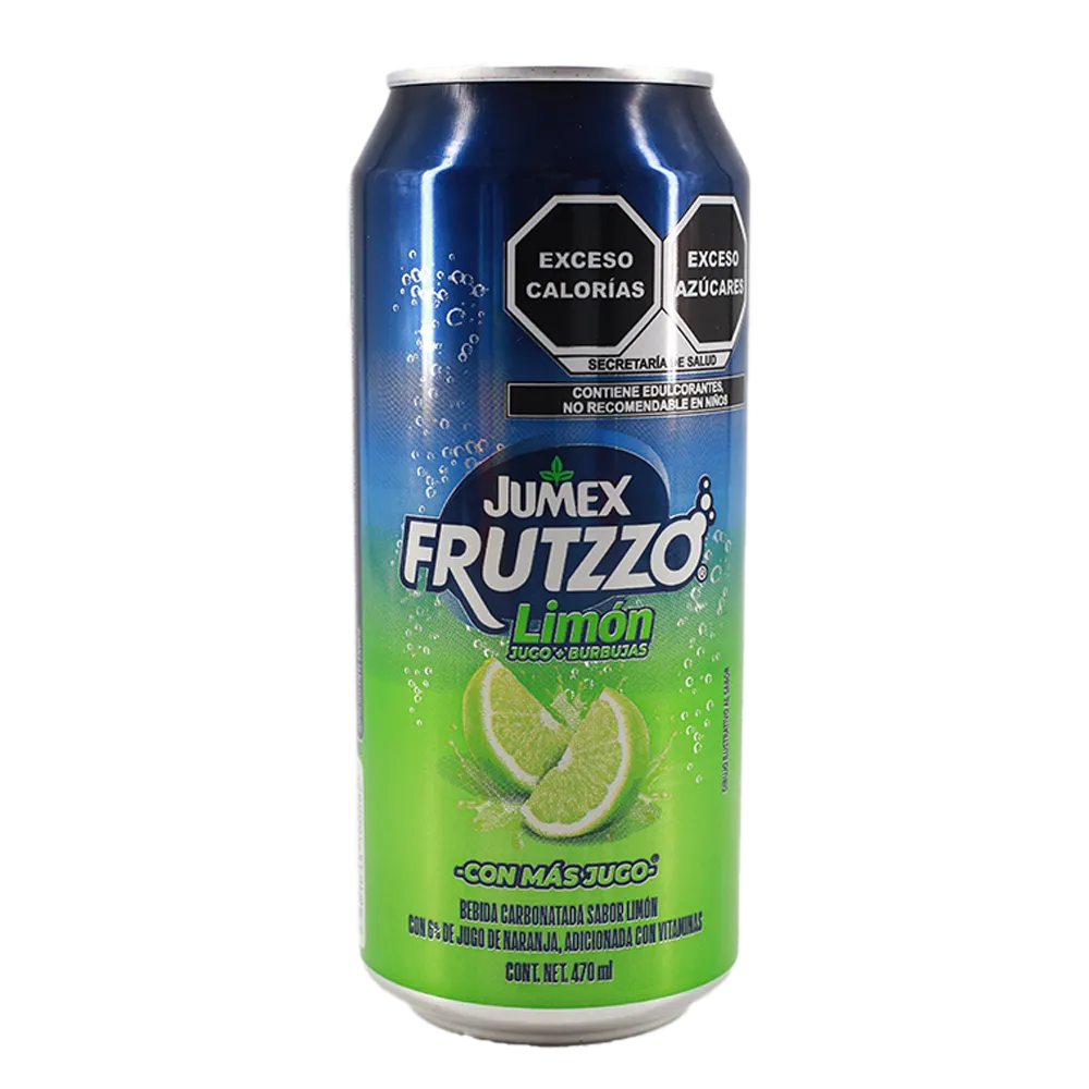 BEBIDA CARBONATADA LIMON FRUTZZO 470 MILILI