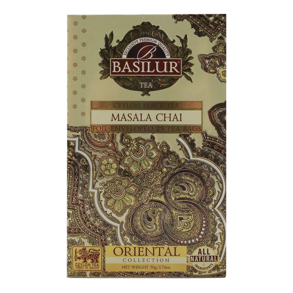 TE MASALA CHAI BASILUR 25 SOBRES