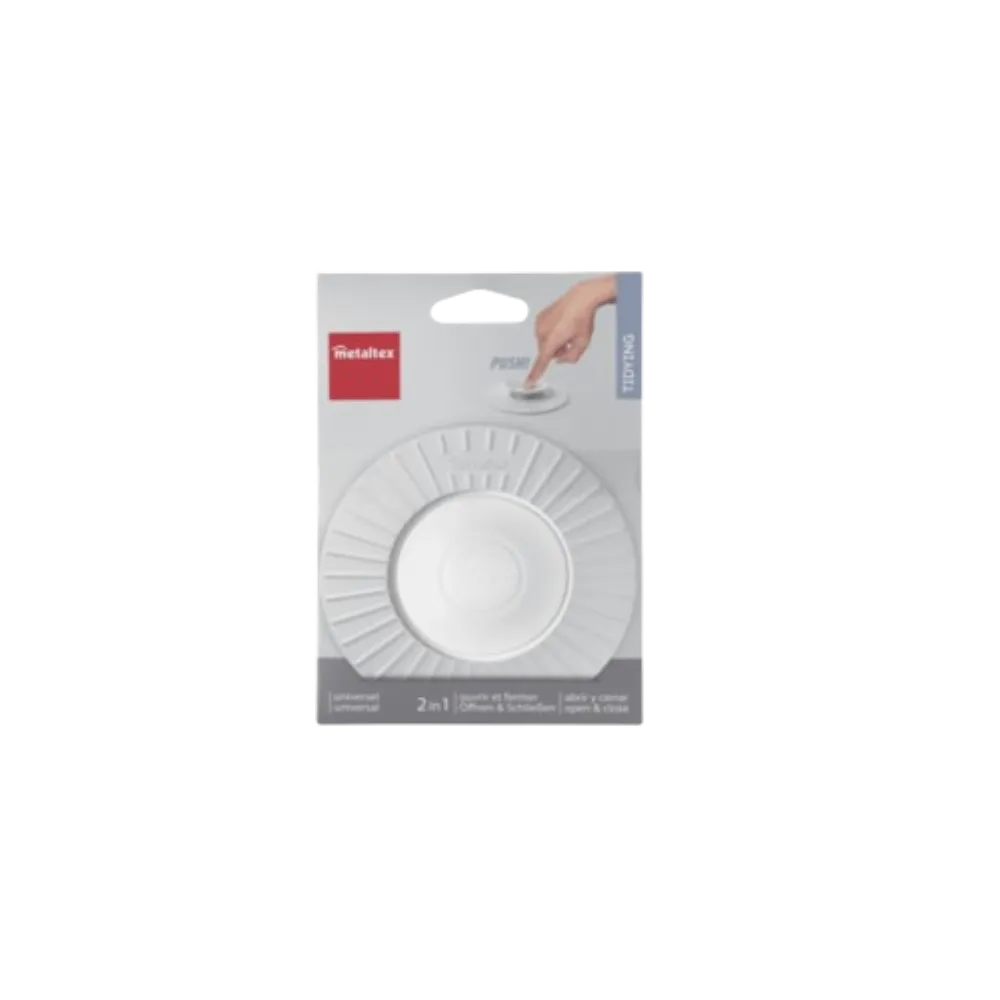 TAPON DE DRENAJE DE SILICON METALTEX 1 PIEZA