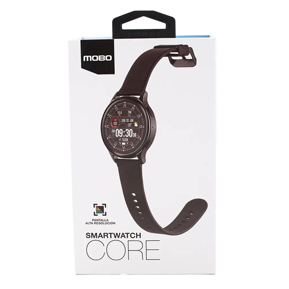 SMARTWATCH CORE NEGRO MOBO 2 PIEZA