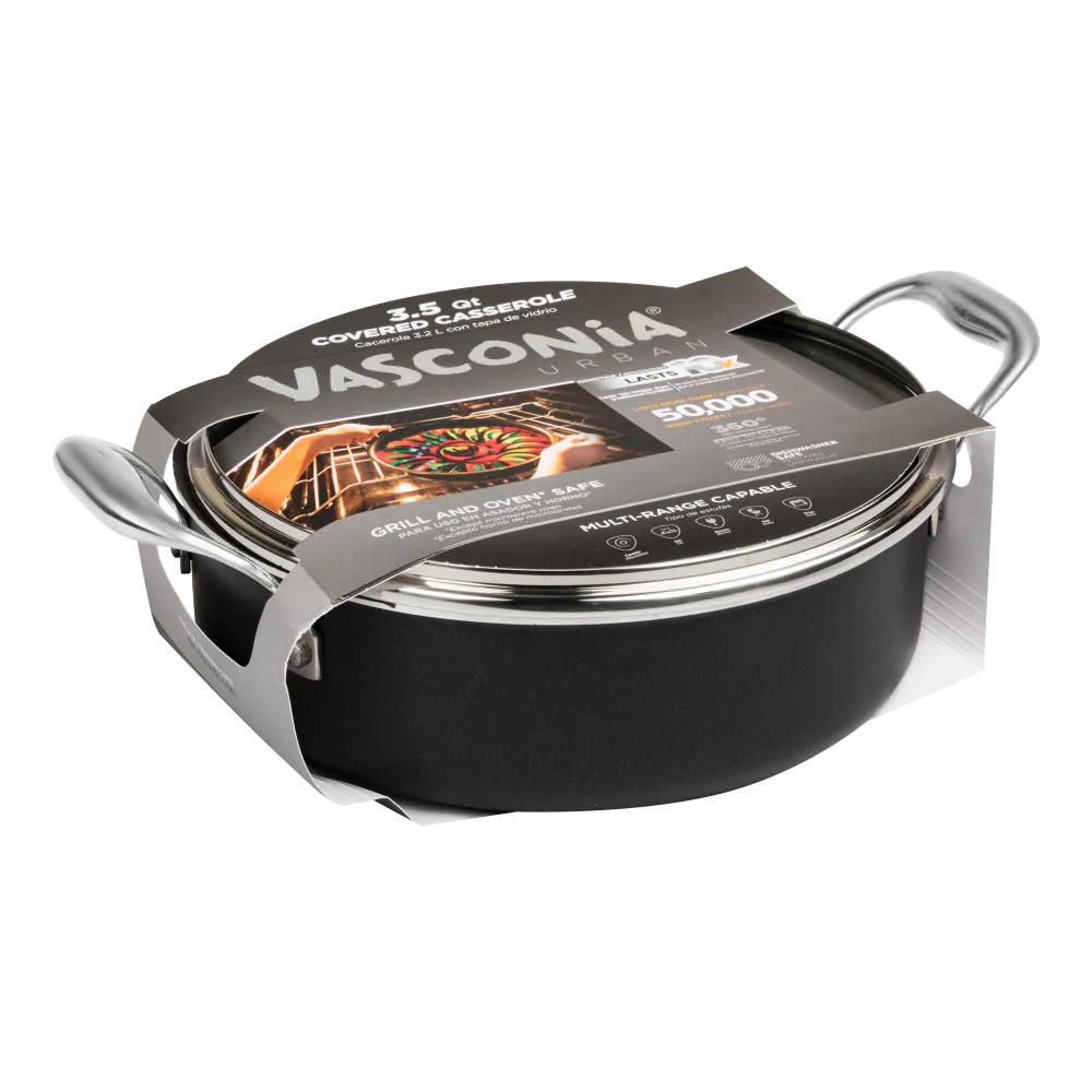 CACEROLA C/TAP URBAN 3.3L VASCONIA 1 PIEZA