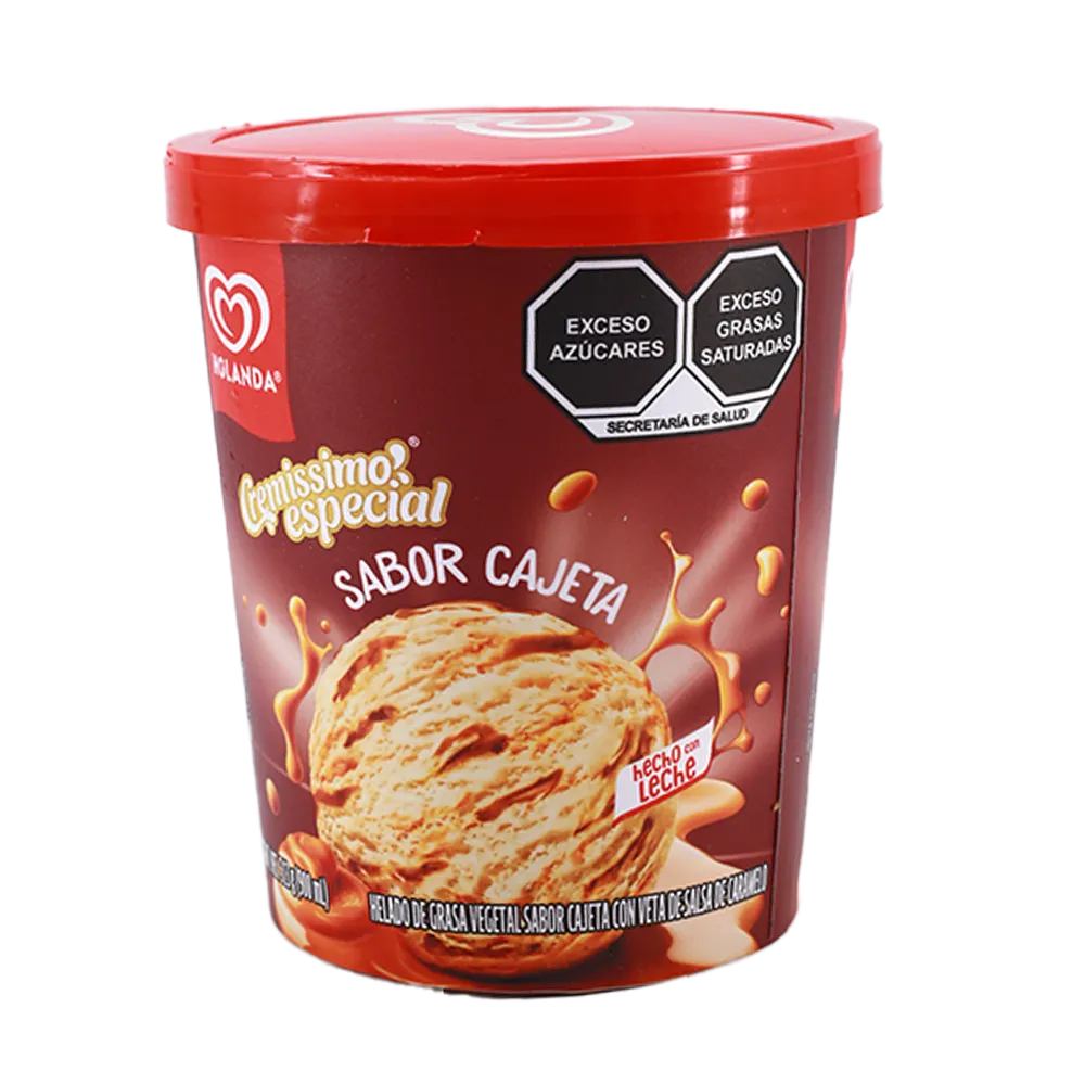 HELADO SABOR CAJETA HOLANDA 900 MILILI