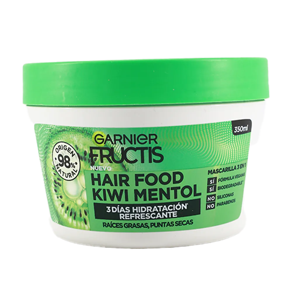 MASCARILLA TARRO KIWI MENTOL HAIRFOOD 350 MILILI