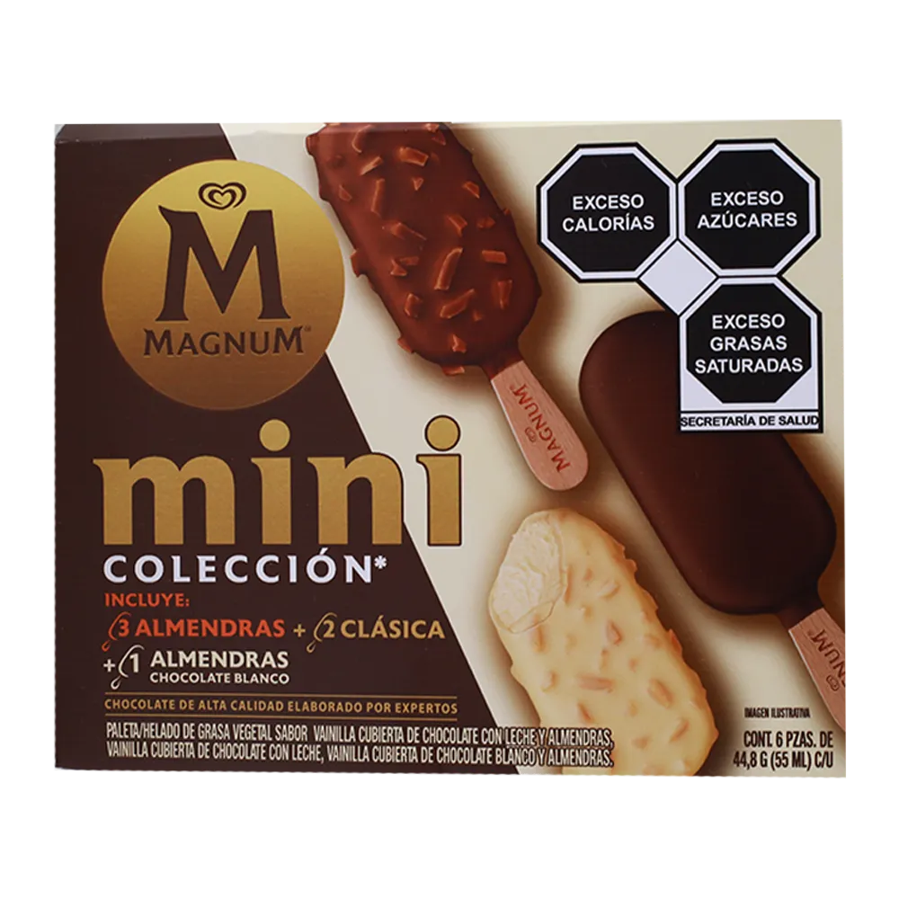 MULTIPACK MINI COLECCION MAGNUM 6 PIEZA