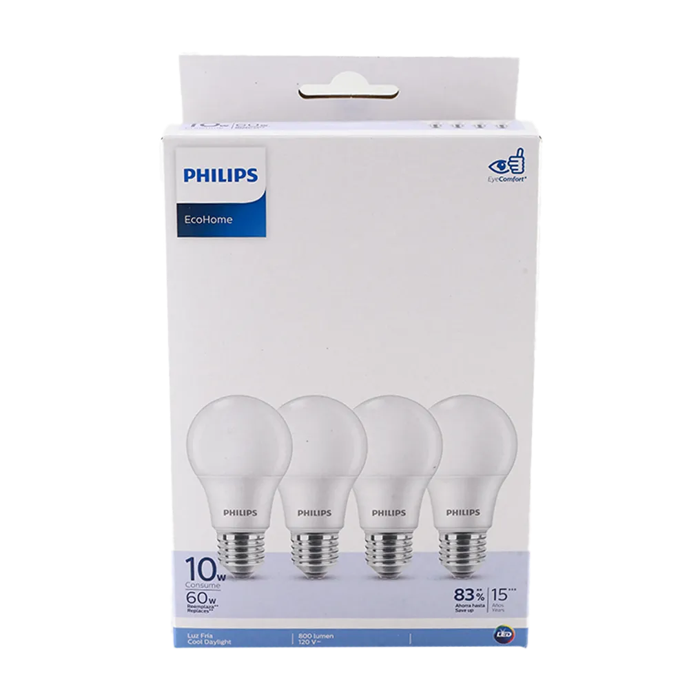 FOCO LED 10W LUZ FRIA PHILIPS 1 PIEZA
