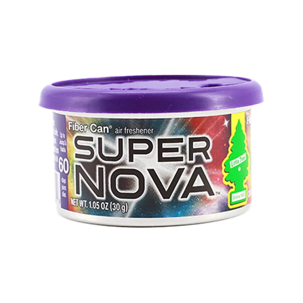AROMATIZANTE PARA AUTO LATA SUPERNOVA LITTLE TREES 1 PIEZA