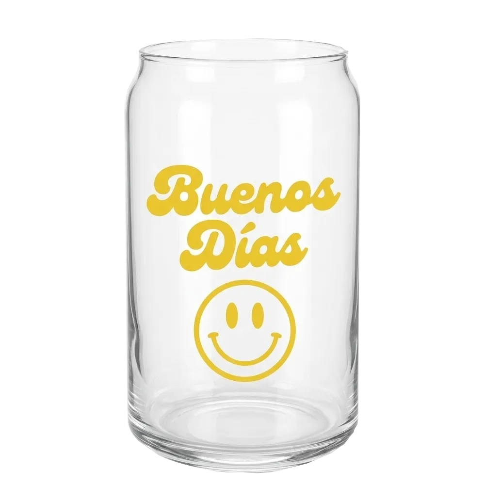 VASO LATA BUENOS DIAS CRISTAR 16 ONZAS