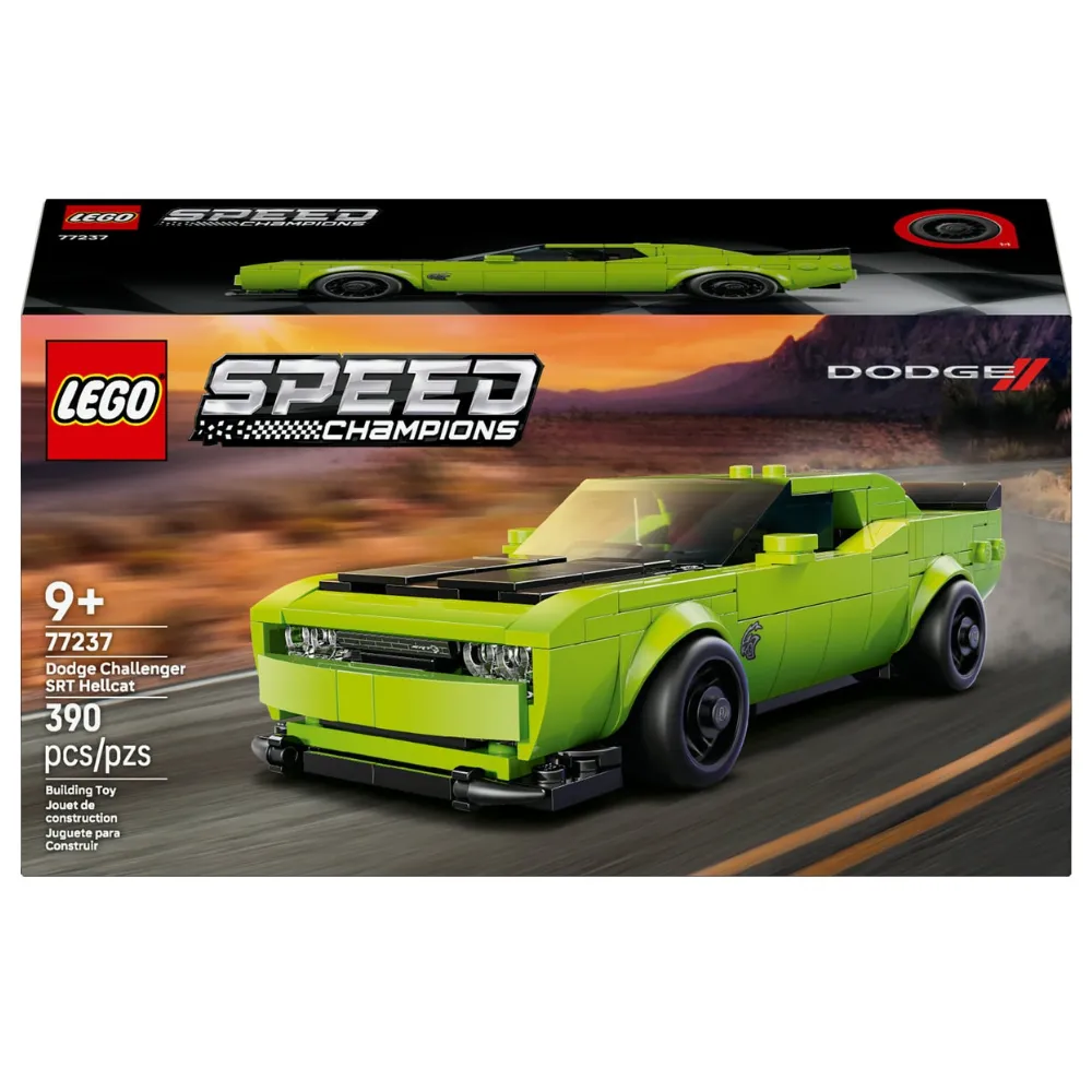 DEPORTIVO DODGE CHALLENGER SRT HELLCAT SPEED CHAMP LEGO 1 PIEZA