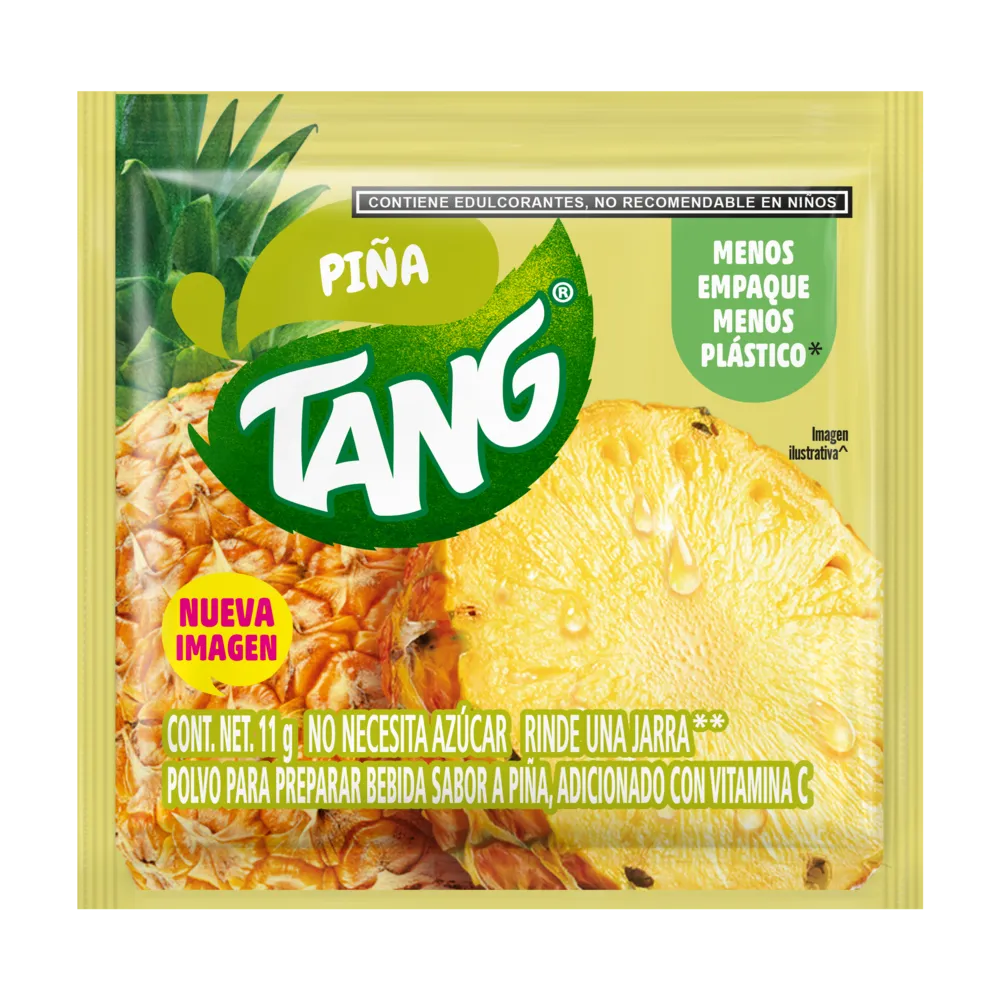 BEBIDA EN POLVO PIÑA TANG 11 GRAMOS