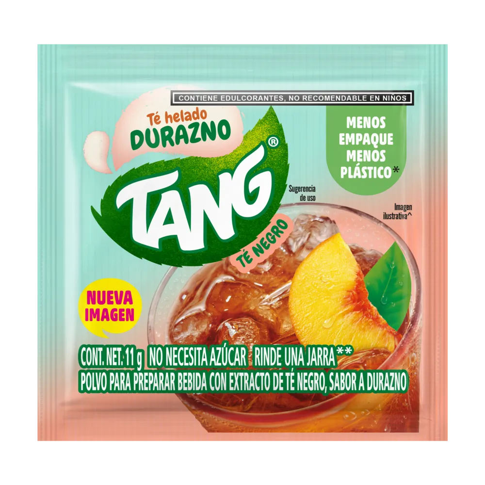 BEBIDA TE HELADO EN POLVO DURAZNO TANG 11 GRAMOS