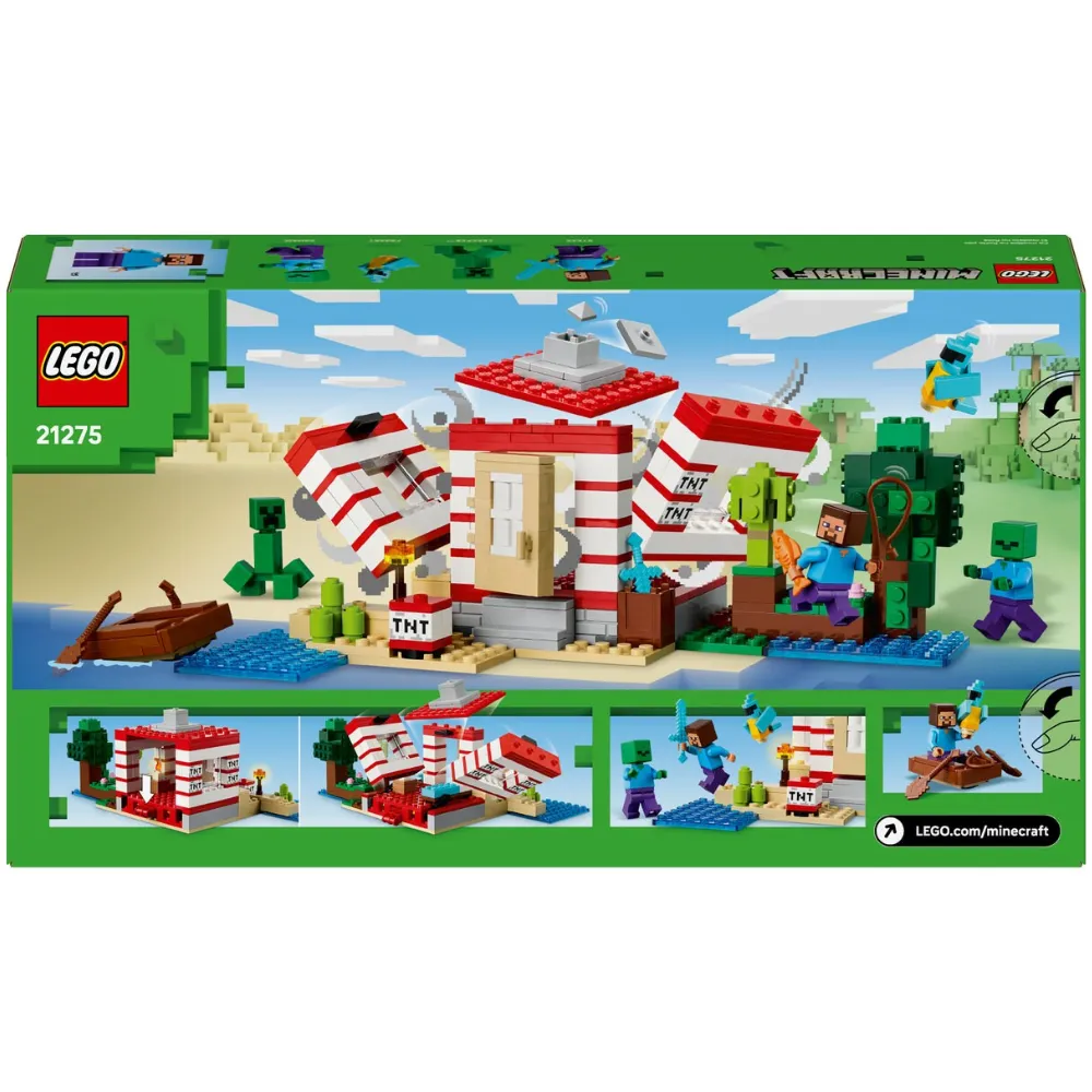 LA CASA-DINAMITA DE LA SELVA LEGO 1 PIEZA