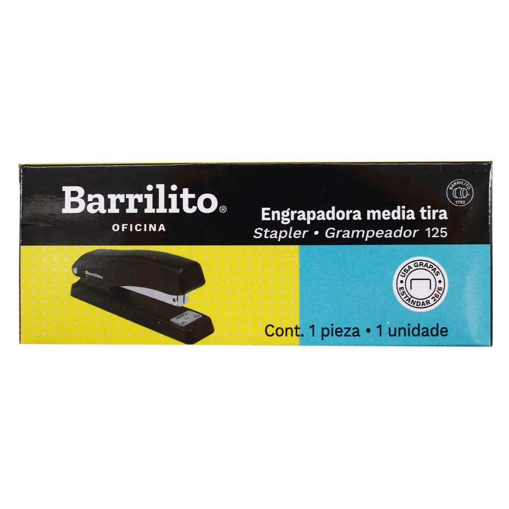 ENGRAPADORA MEDIA TIRA BARRILITO 1 PIEZA