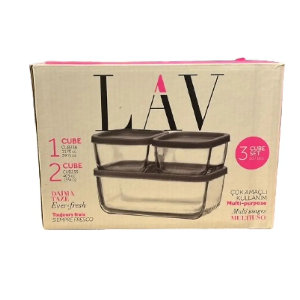 JGO 3 CONTENEDORES T/GRIS LAV CUBE LAV 1 PIEZA
