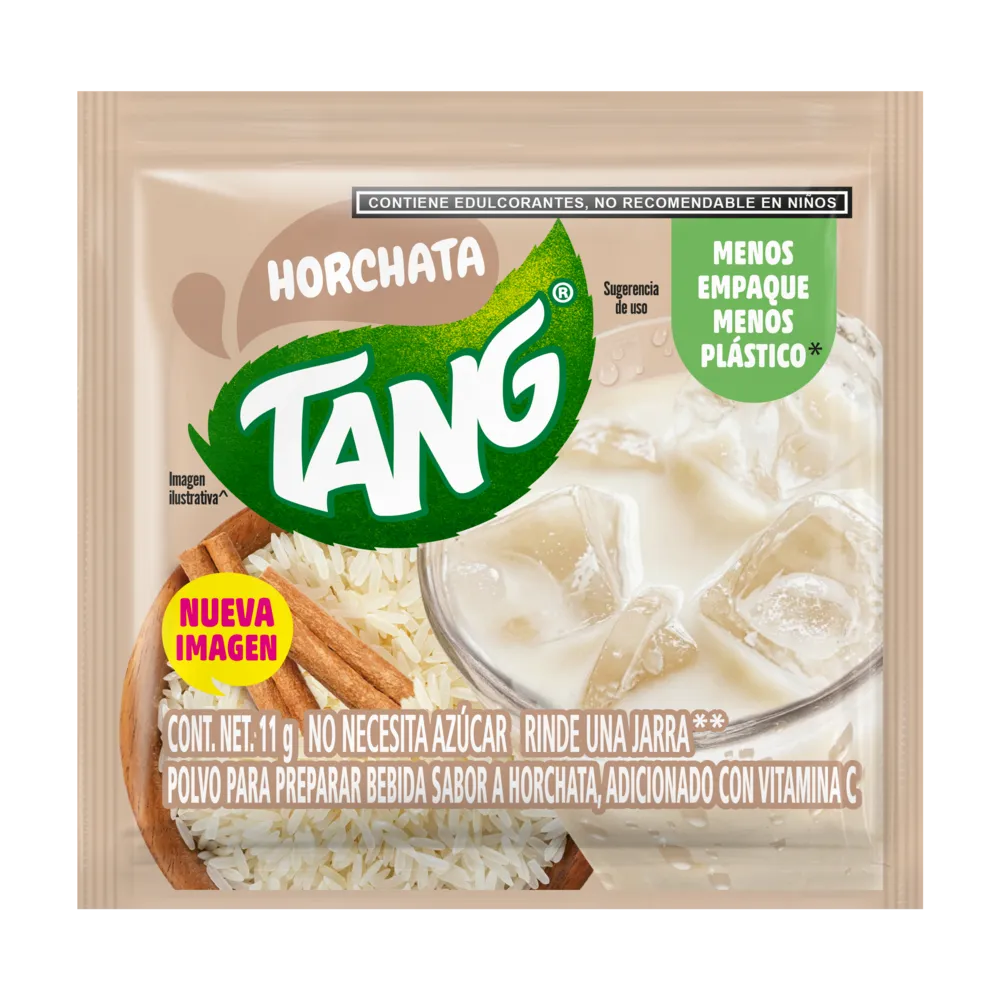 BEBIDA EN POLVO HORCHATA TANG 11 GRAMOS