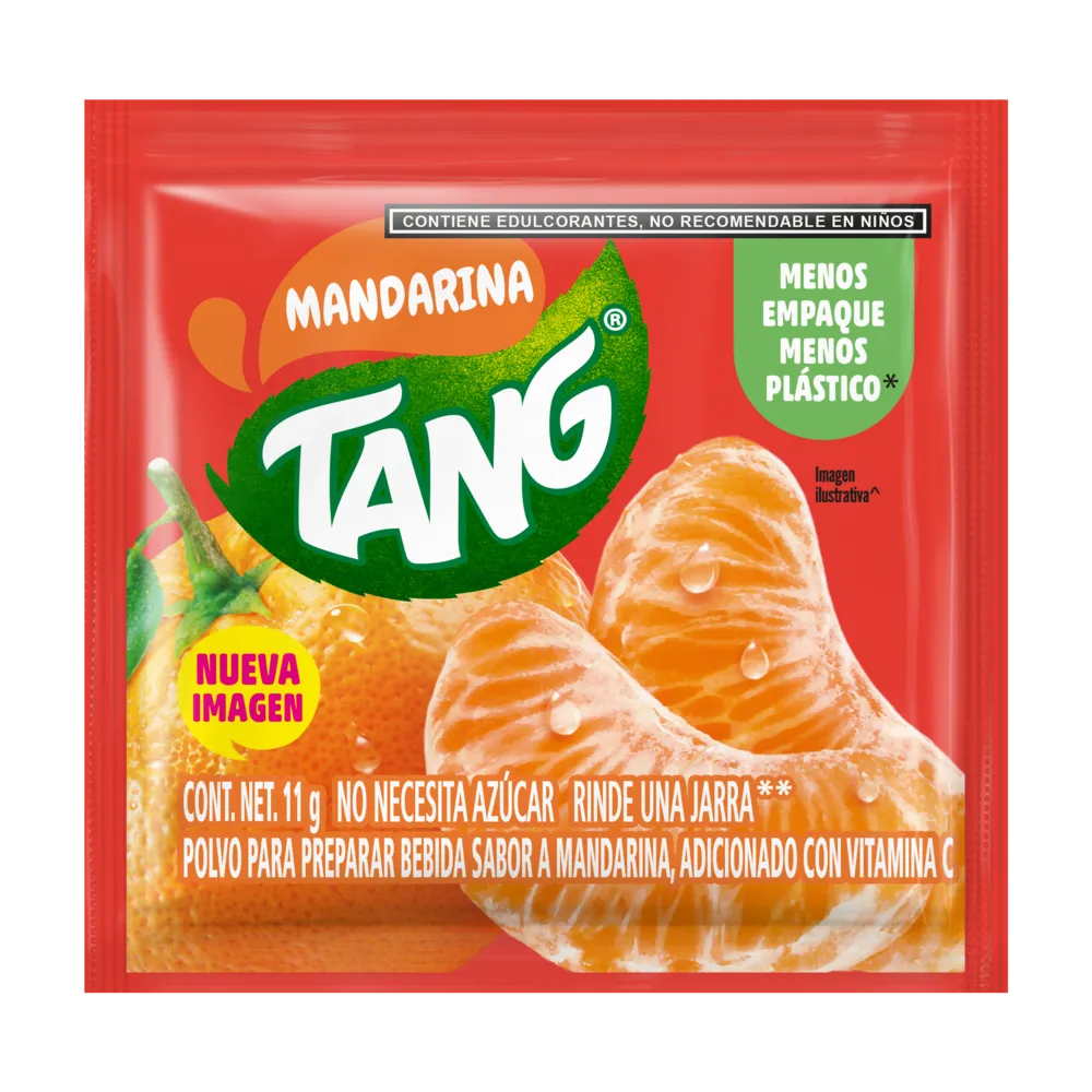 BEBIDA EN POLVO MANDARINA TANG 11 GRAMOS